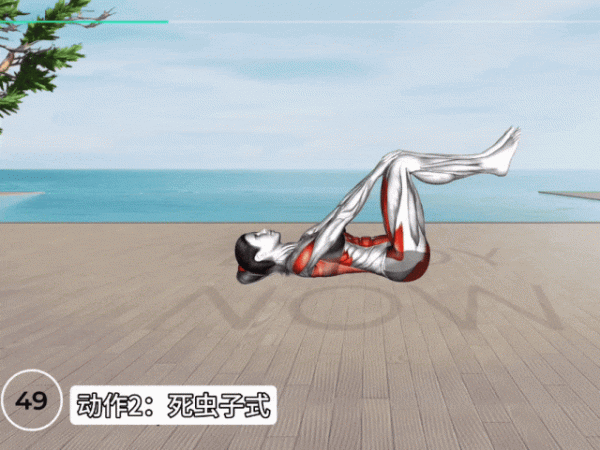 弘大速配 每天躺着抬腿50次，跟腰腹赘肉说拜拜，腿也瘦了、腿型更好看